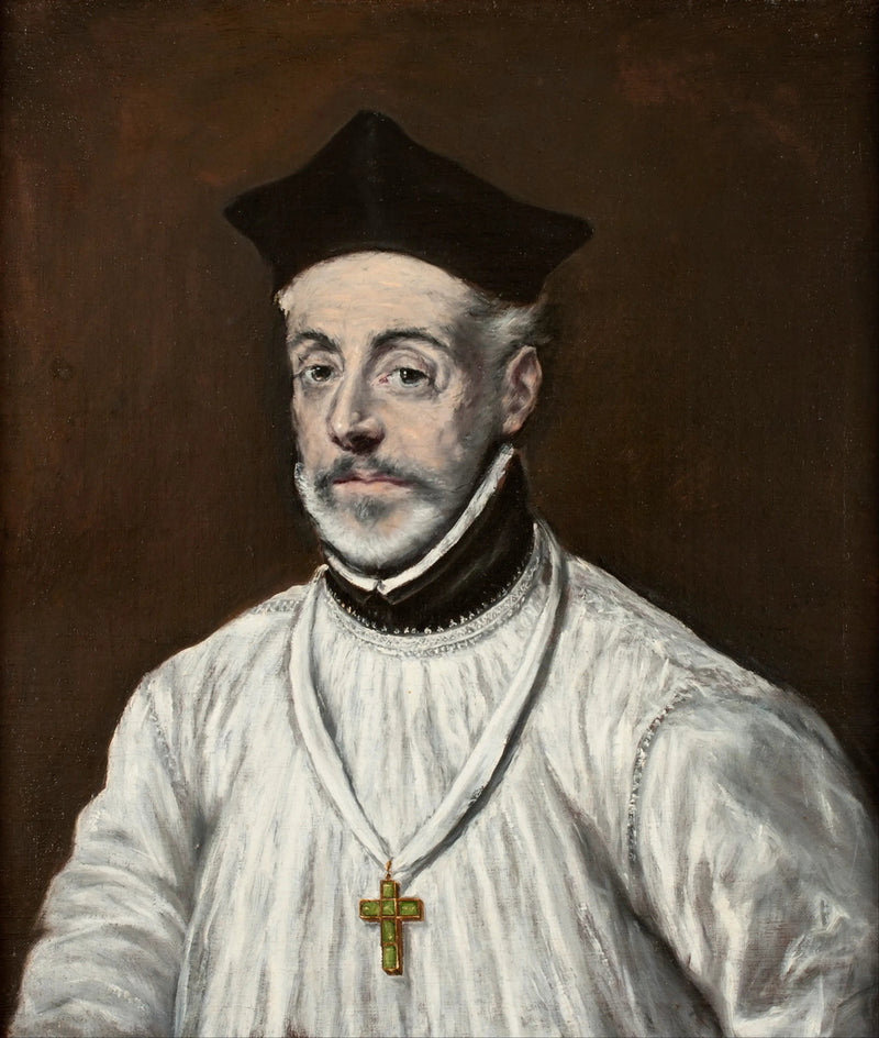 Retrato de Diego de Covarrubias e Leiva - El Greco