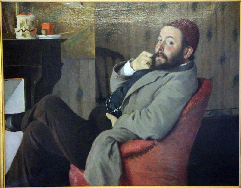 Retrato de Diego Martelli - Federico Zandomeneghi