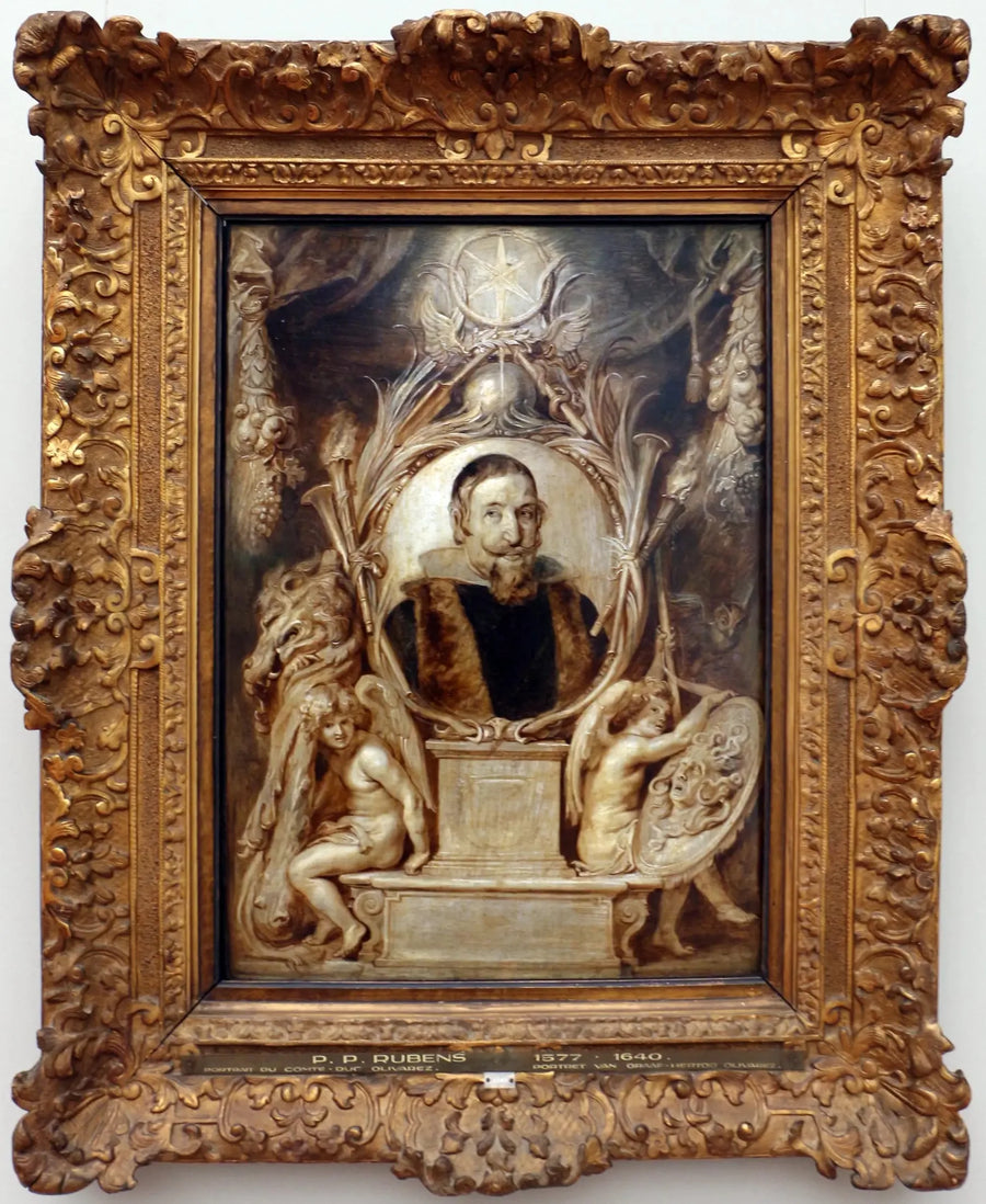 Retrato de Don Gasparo de Guzmán y Pimentel, conde-duque de Olivares, duque de San Lucar de Barrameda (1587-1645) - Peter Paul Rubens