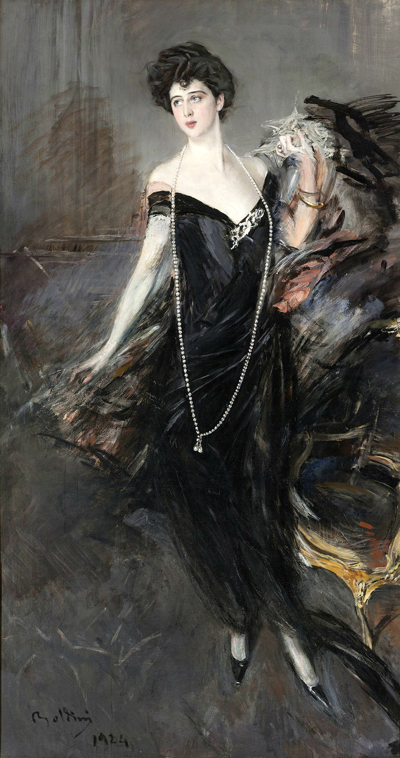 Retrato de Donna Franca Florio - Giovanni Boldini