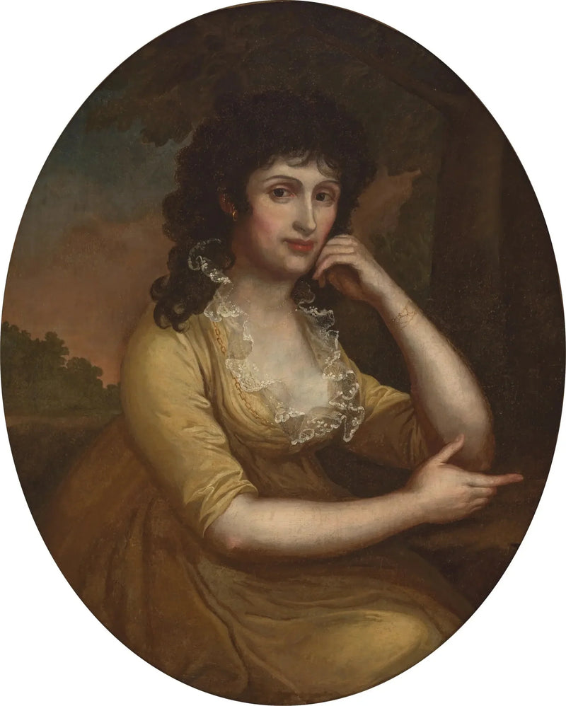 Retrato de Dorota Czartoryska née Jabłonowska - Anton Graff