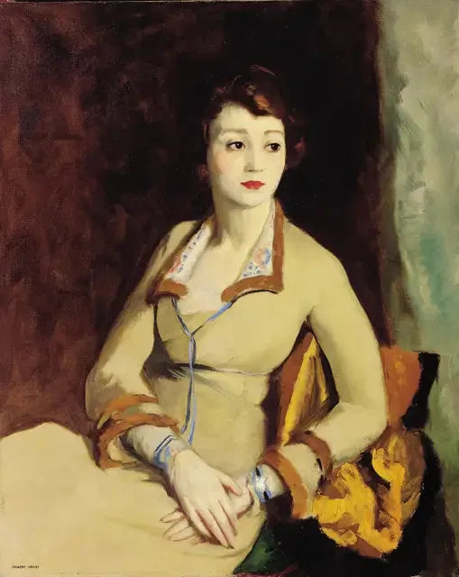 Retrato de Fay Bainter - Robert Henri