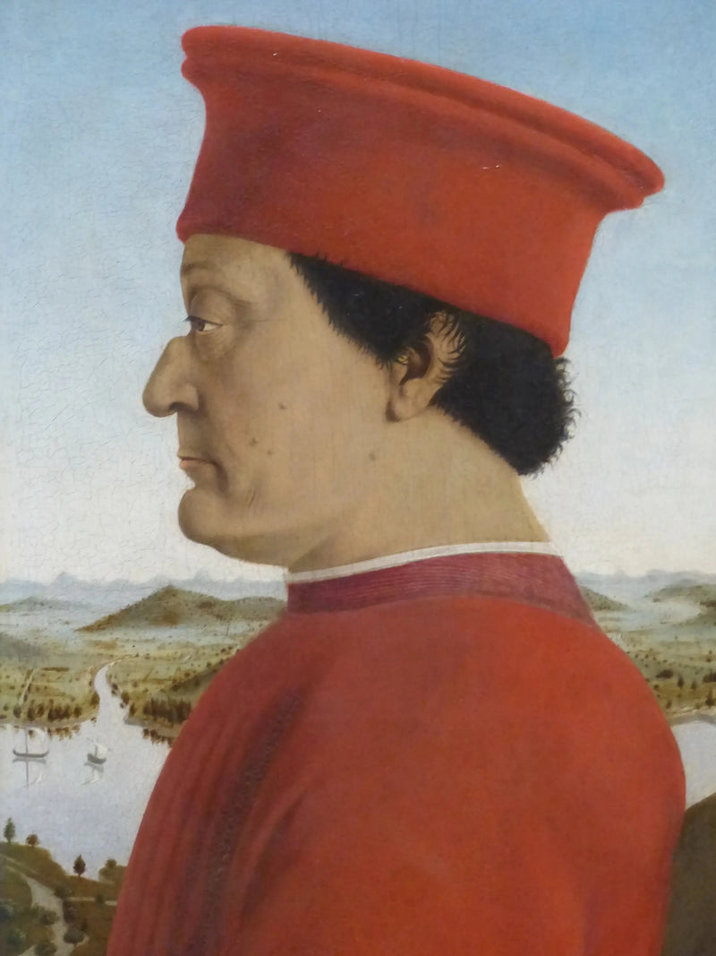 Retrato de Federico da Montefeltro - Piero della Francesca