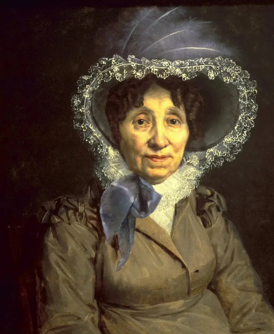 Retrato de mulher idosa - Jacques-Louis David