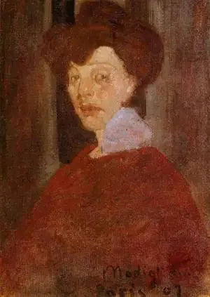 Retrato de mulher - Amedeo Modigliani