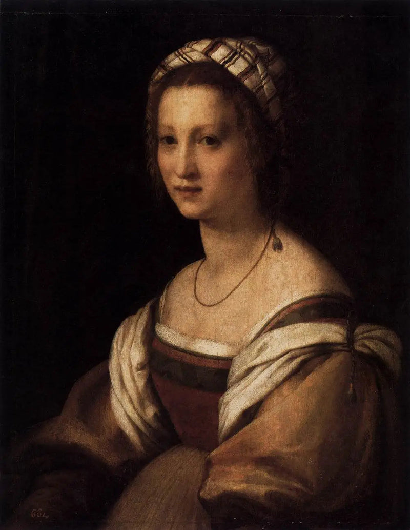 Retrato de mulher - Andrea del Sarto