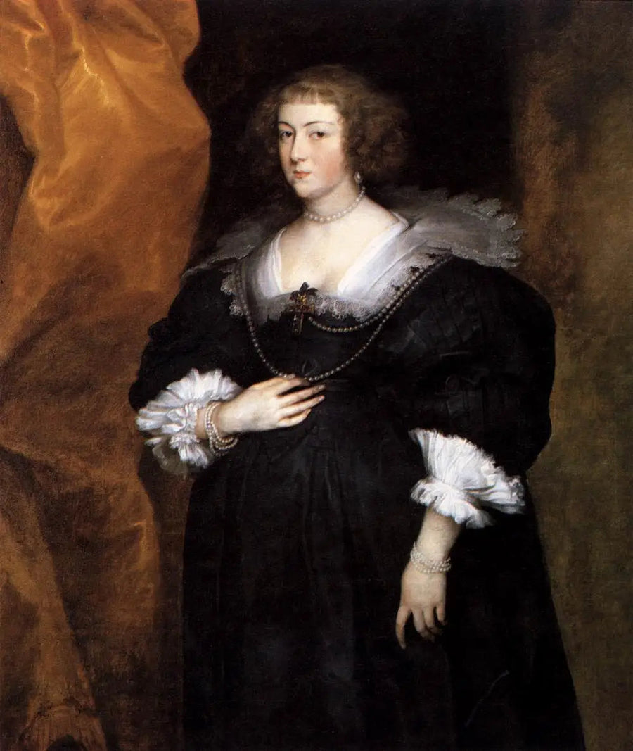 Retrato de mulher - Antoine van Dyck