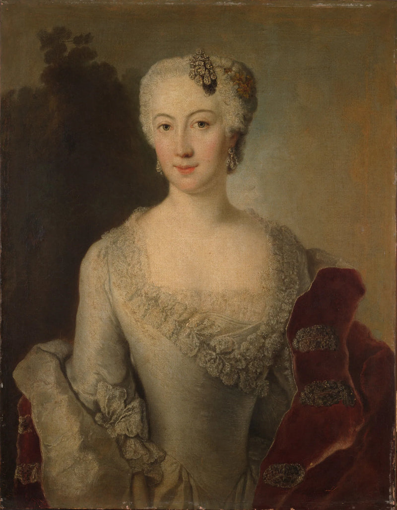Retrato de mulher - Anton Raphael Mengs