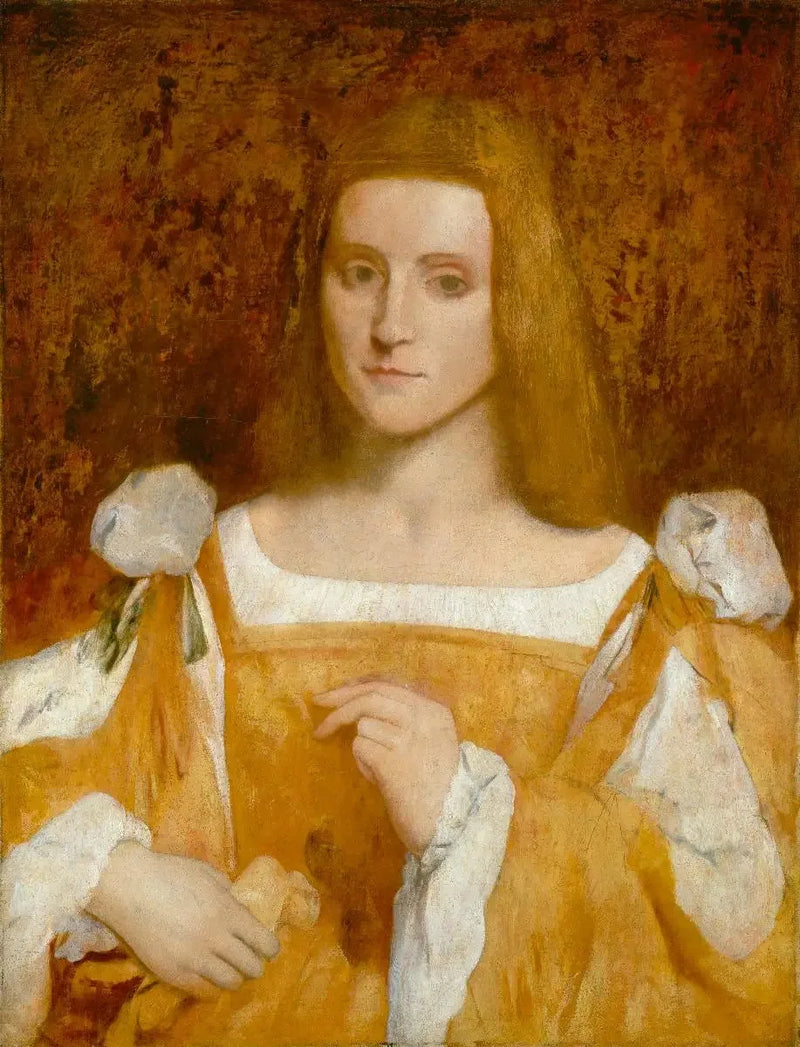 Retrato de mulher segundo Caroto - Edgar Degas