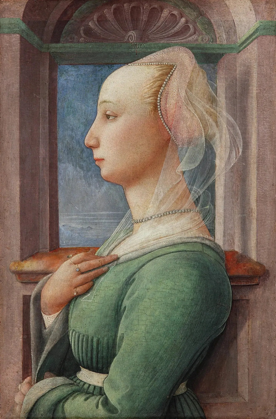 Retrato de mulher - Fra Filippo Lippi