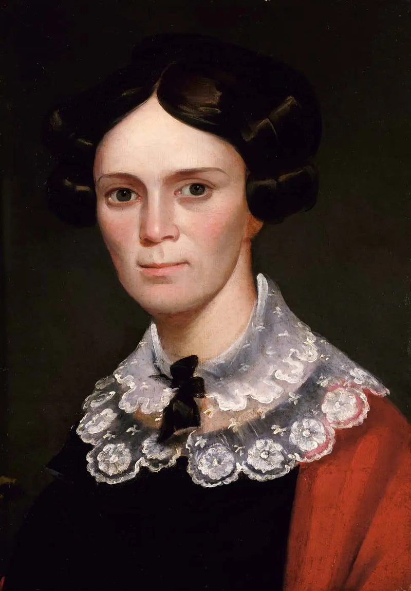Retrato de mulher - George Catlin
