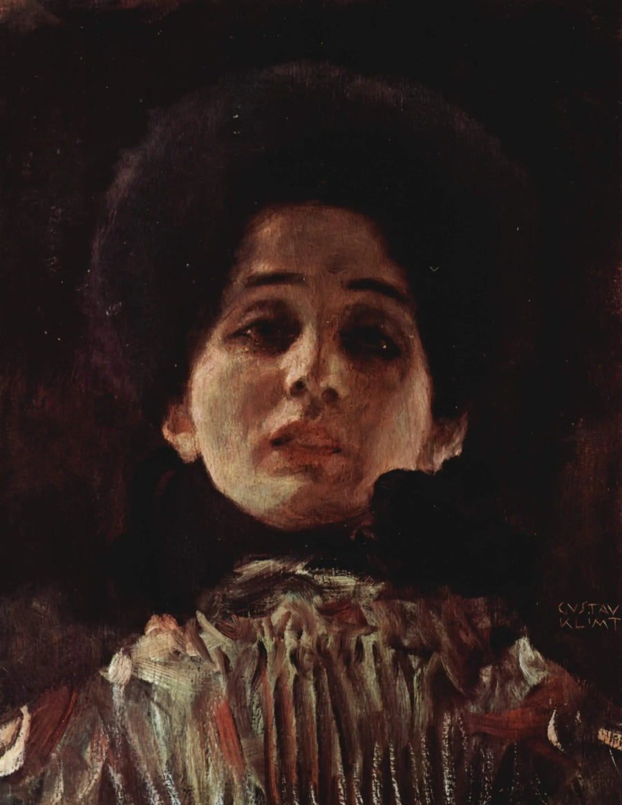 Retrato de mulher - Gustav Klimt