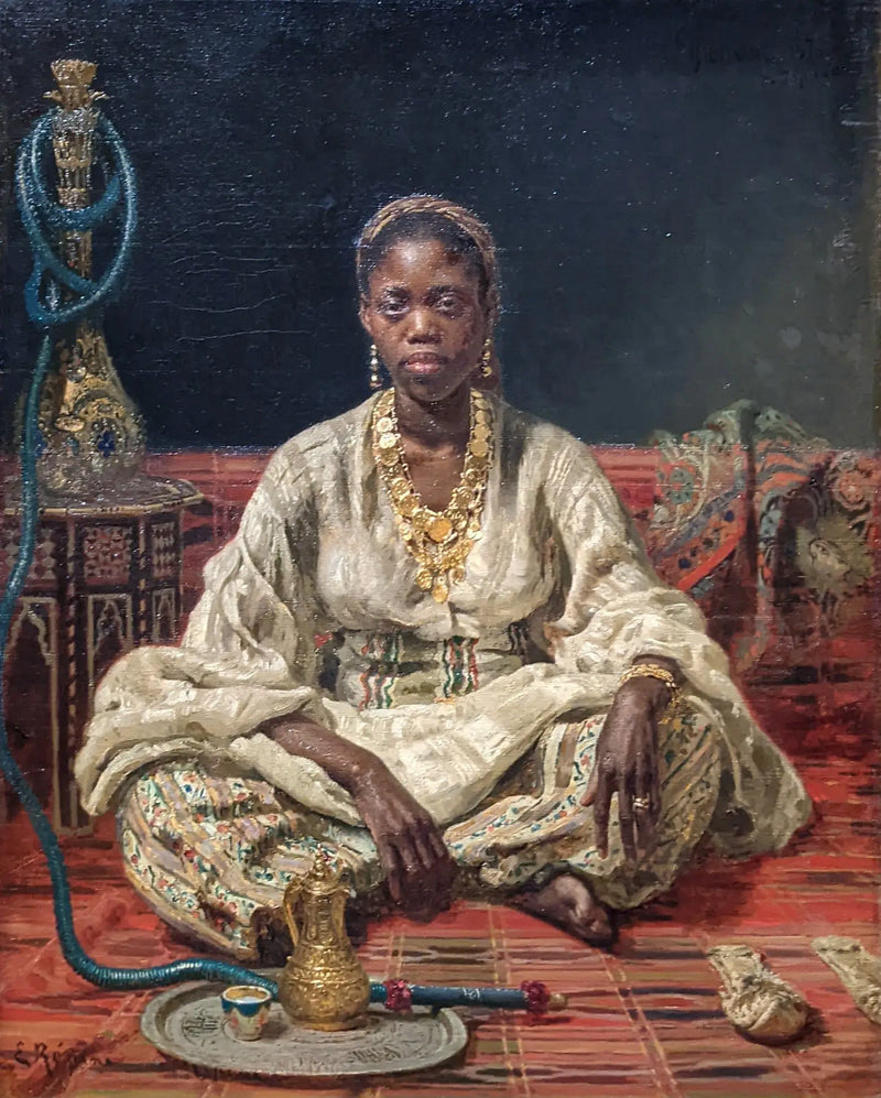 Retrato de mulher - Ilya Repin