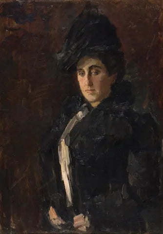 Retrato de mulher - Isaac Israëls