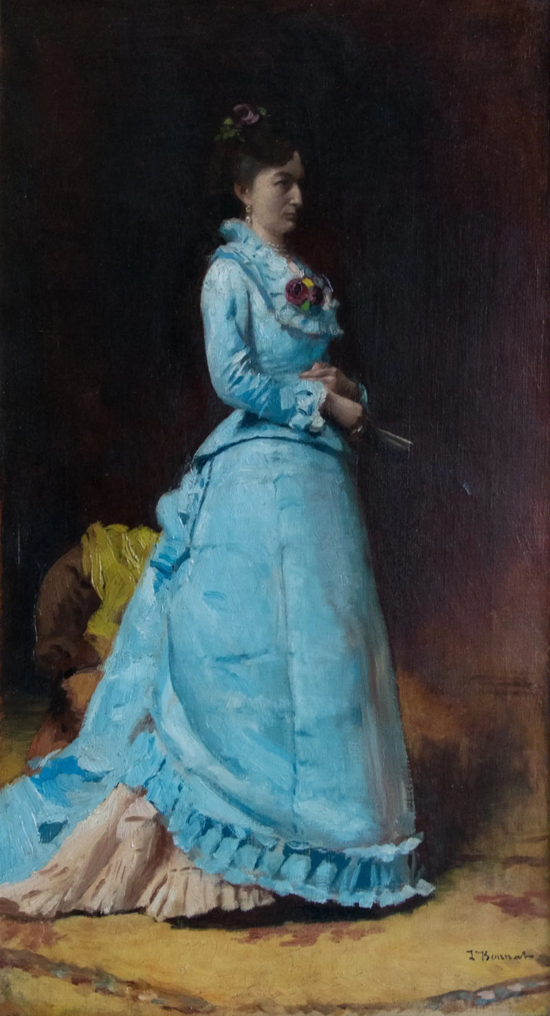 Retrato de mulher - Léon Bonnat