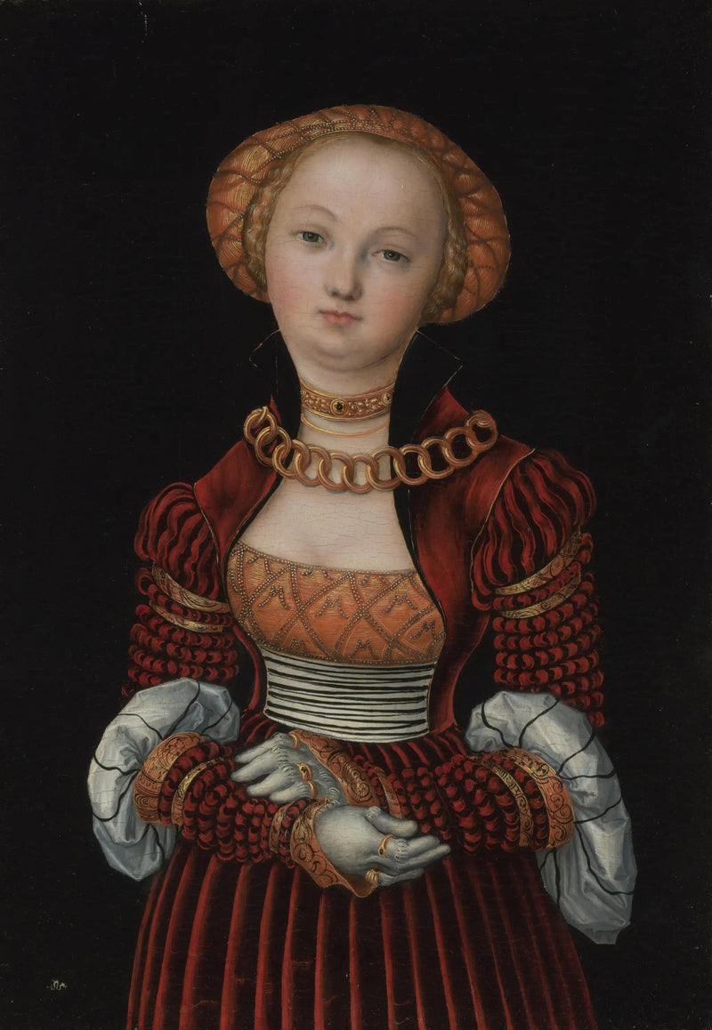 Retrato de mulher - Lucas Cranach, o Velho