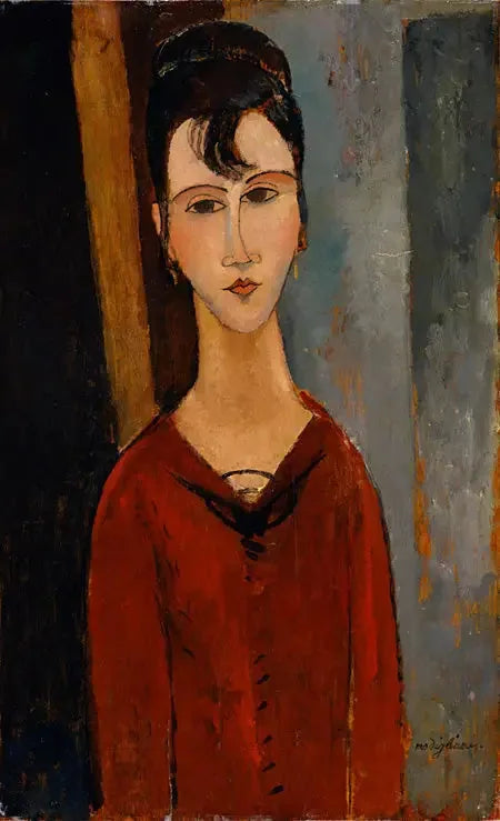 Retrato de mulher (Sra. C.D.) - Amedeo Modigliani