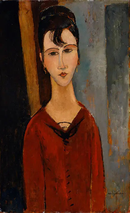 Retrato de mulher (Sra. C.D.) - Amedeo Modigliani