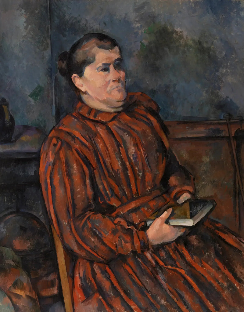 Retrato de mulher - Paul Cézanne