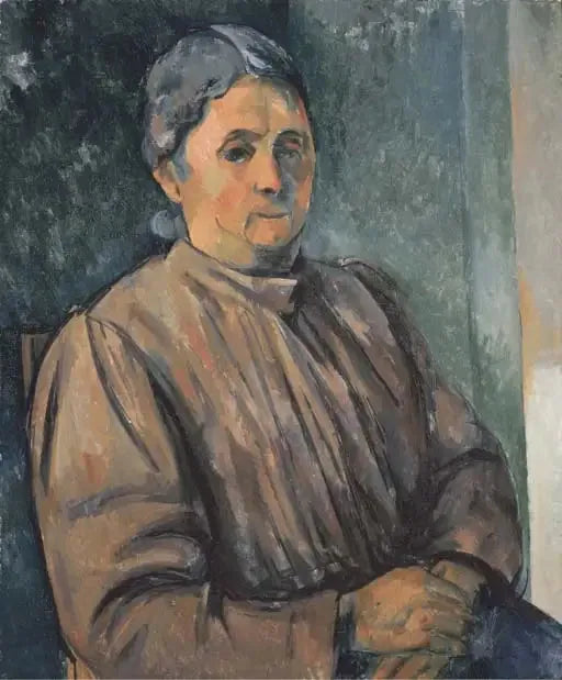 Retrato de mulher - Paul Cézanne