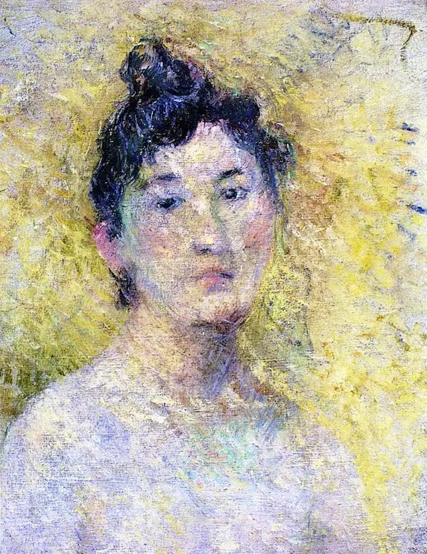 Retrato de mulher - Paul Gauguin