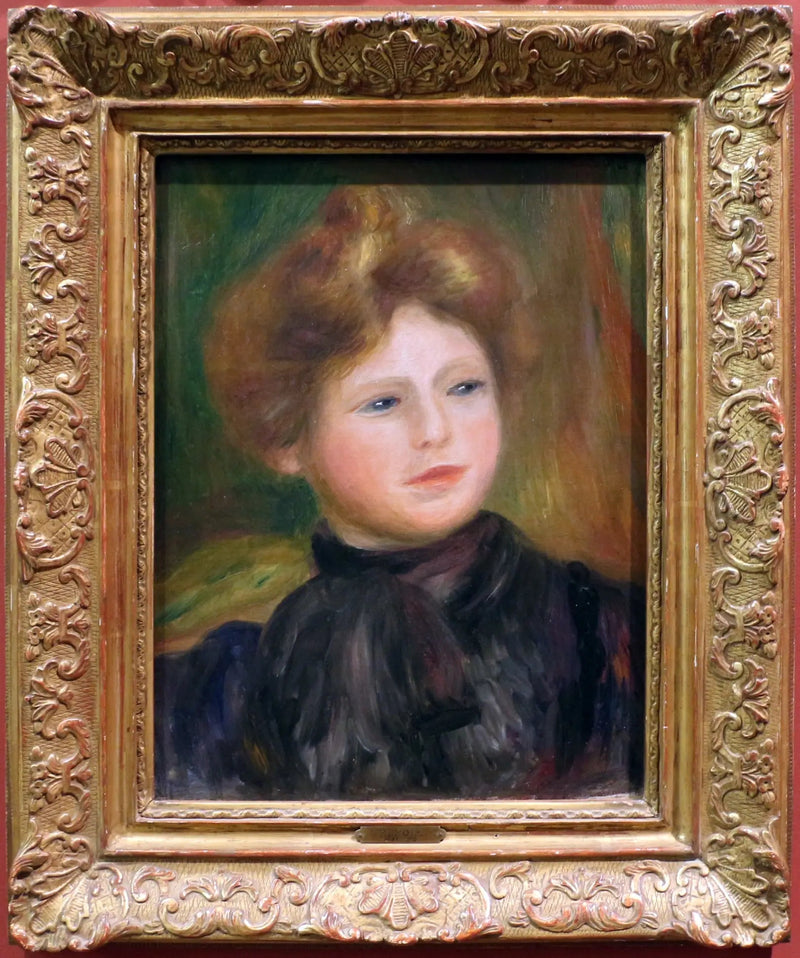 Retrato de mulher - Pierre-Auguste Renoir