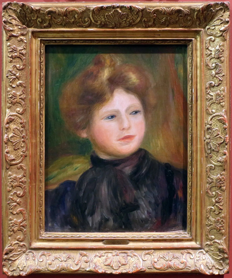 Retrato de mulher - Pierre-Auguste Renoir