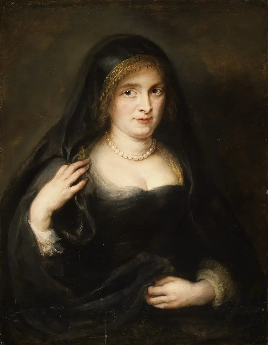 Retrato de mulher, provavelmente Susanna Lunden - Peter Paul Rubens