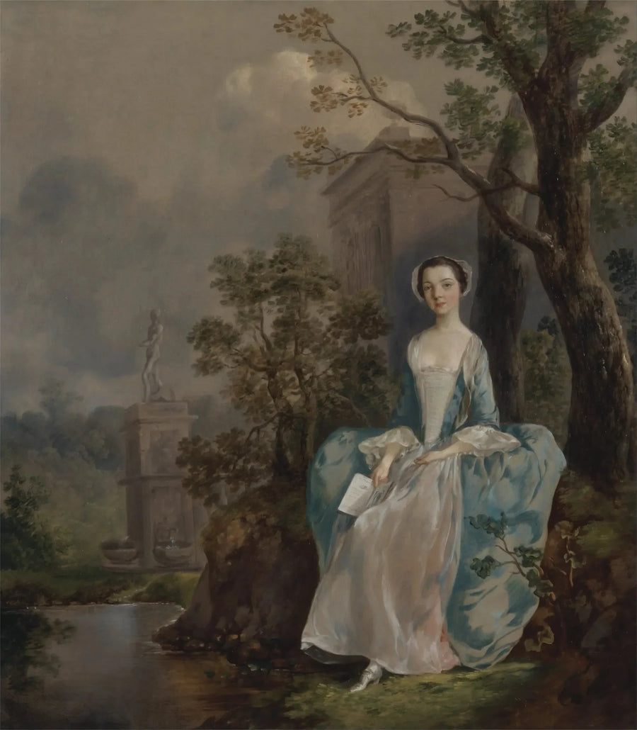 Retrato de mulher - Thomas Gainsborough