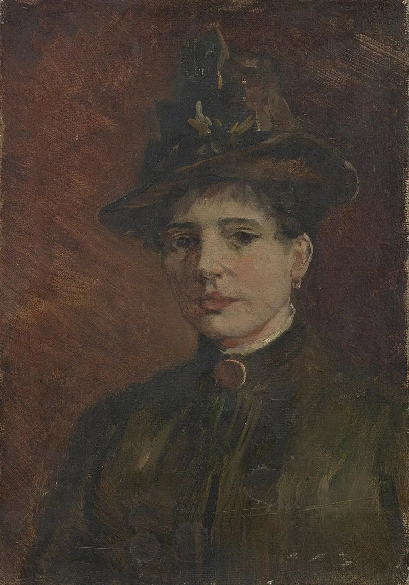 Retrato de mulher - Vincent van Gogh