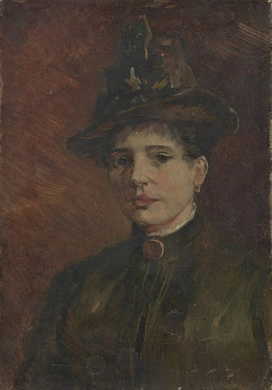 Retrato de mulher - Vincent van Gogh