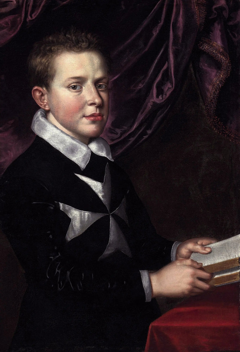 Retrato de Ferdinando I Gonzaga criança - Peter Paul Rubens