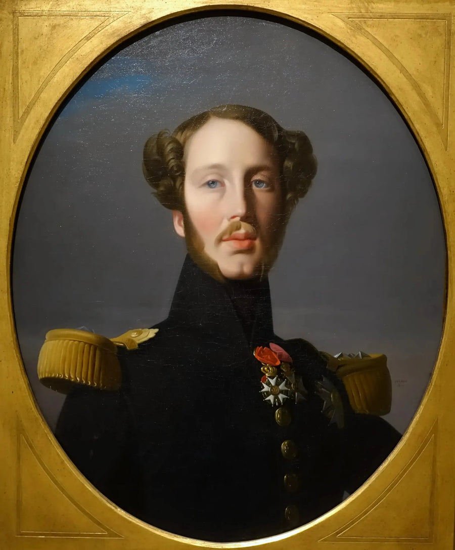 Retrato de Ferdinand-Philippe d'Orléans - Jean-Auguste-Dominique Ingres