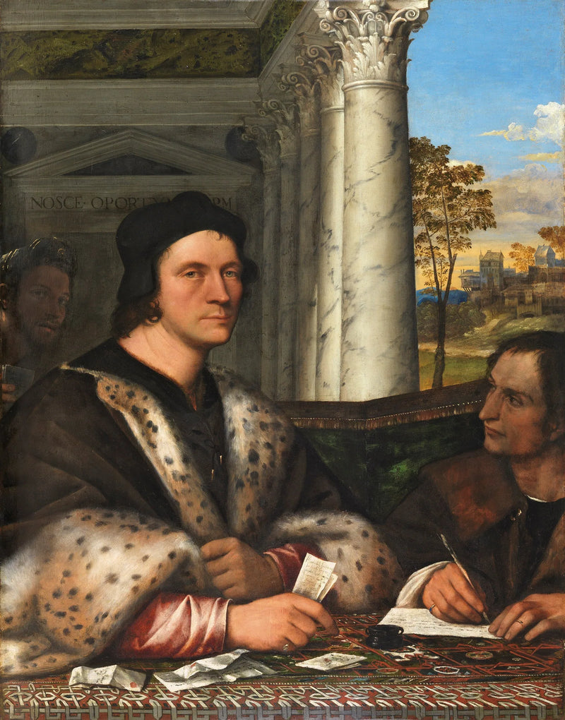 Retrato de Ferry Carondelet com seu Secretário - Sebastiano del Piombo