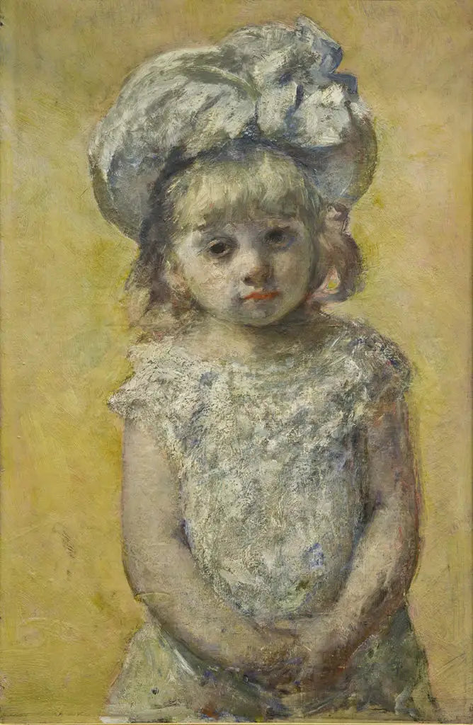 Retrato de menina - Mary Cassatt