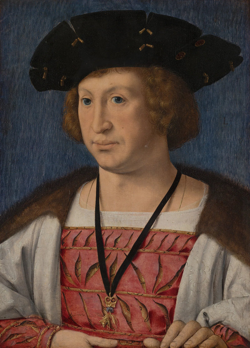 Retrato de Floris van Egmond (1469-1539), conde de Buren e Leerdam - Jan Gossaert
