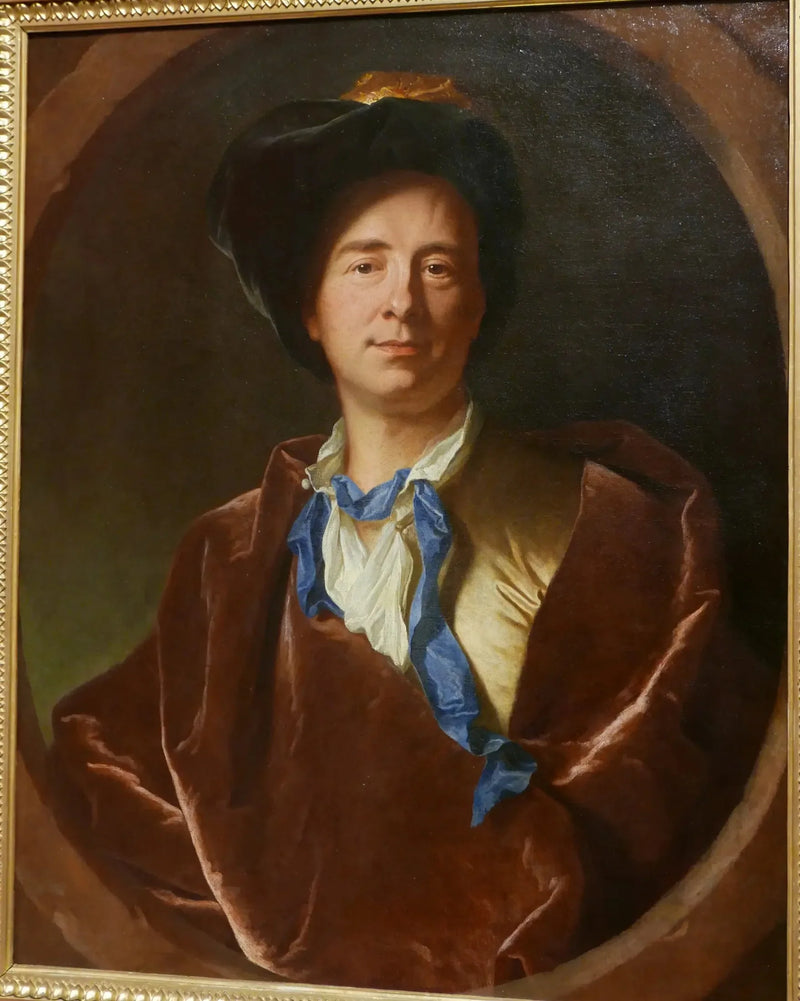 Retrato de Fontenelle (1657-1757) - Hyacinthe Rigaud