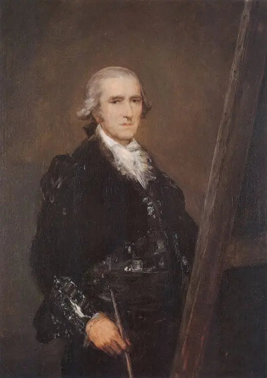 Reproduction du tableau « Portrait de Francisco Bayeu - Francisco de Goya » par Alpha Reproduction en peinture à l’huile