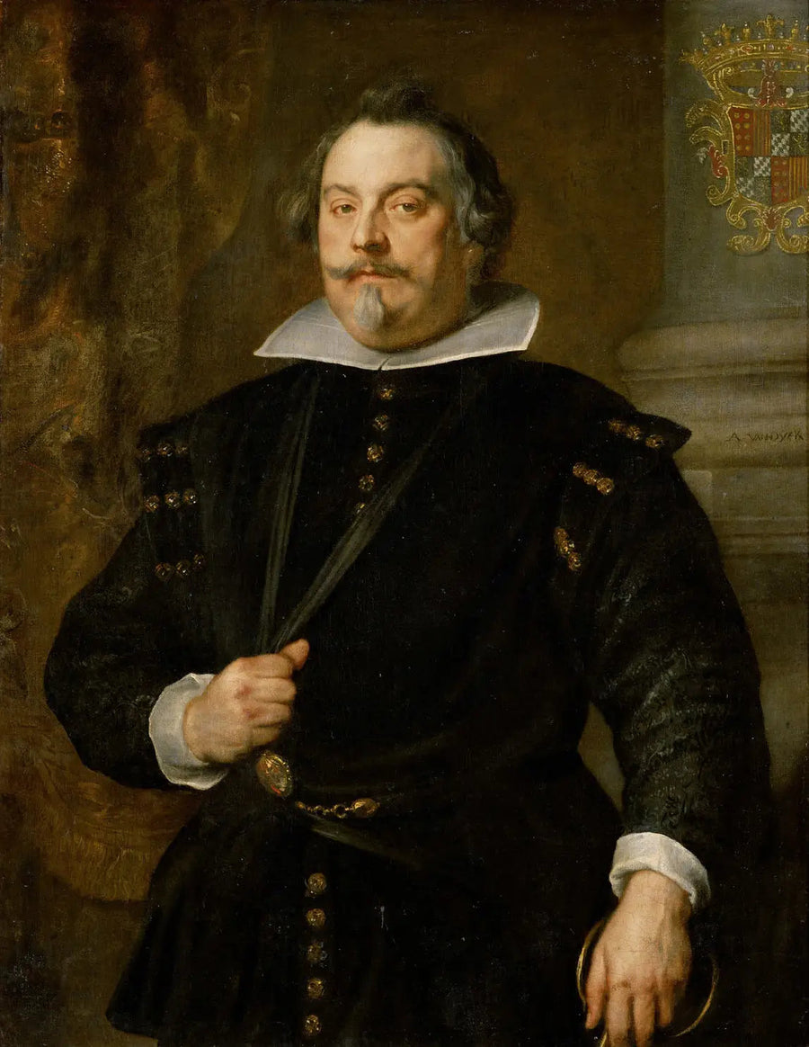 Retrato de Francisco de Moncada, marquês de Aytona - Antoine van Dyck