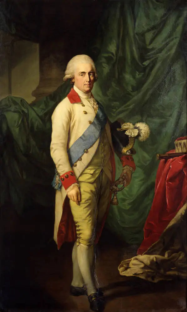 Retrato de Frederico Augusto I de Saxônia (1750-1827) - Anton Graff