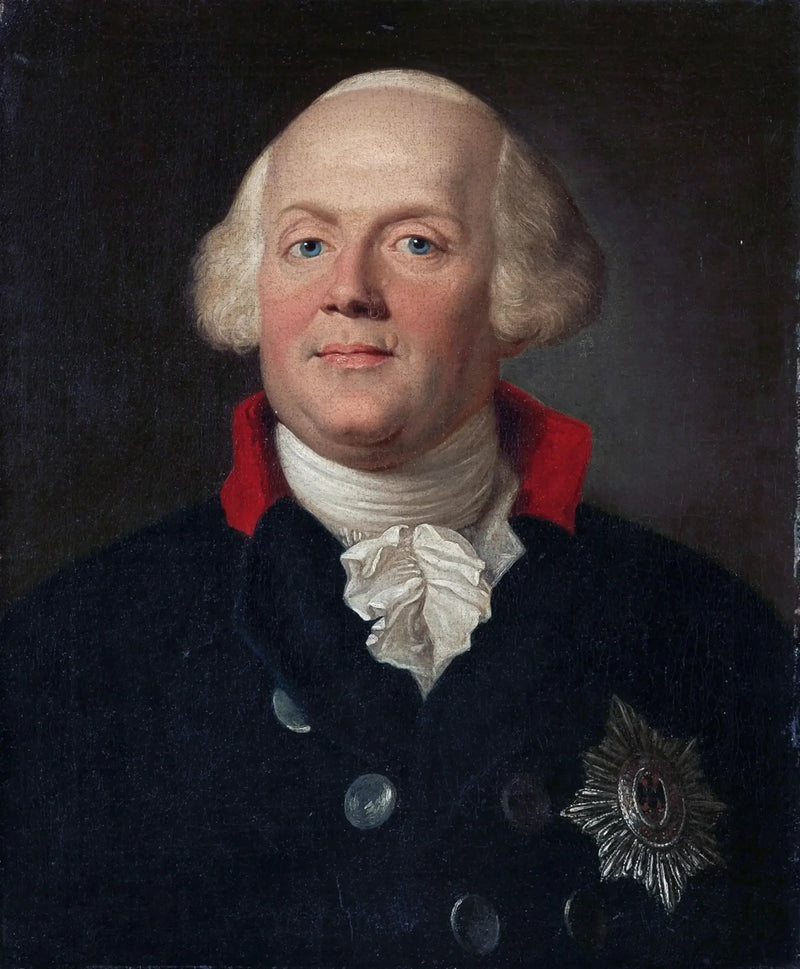 Retrato de Frederico Guilherme II - Anton Graff