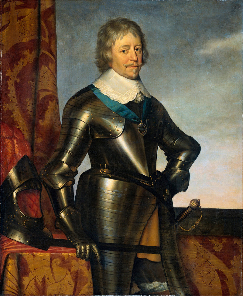 Retrato de Frédéric-Henri (1584 - 1647), príncipe de Orange - Gerrit van Honthorst