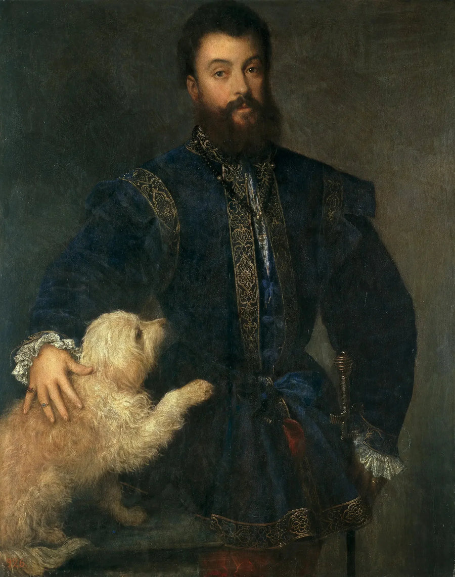 Retrato de Frederico II Gonzaga - Titian