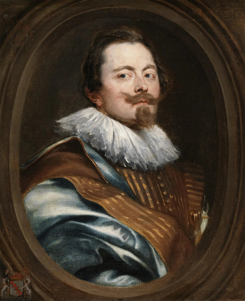 Retrato de Frederick Marselaer, diplomata - Antoine van Dyck