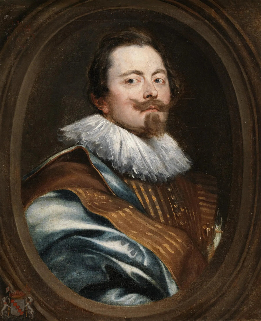 Retrato de Frederick Marselaer, diplomata - Antoine van Dyck