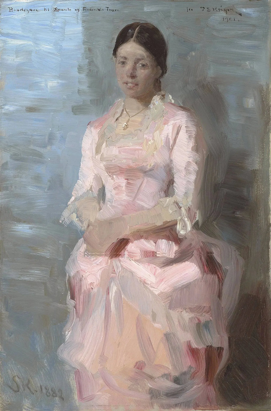 Retrato de Frederikke Tuxen - Peder Severin Krøyer
