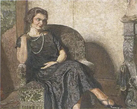 Retrato de Fridette Faton - Édouard Vuillard