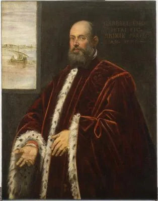 Retrato de Gabriele di Pietro Emo, procurador de São Marcos - Jacopo Tintoretto