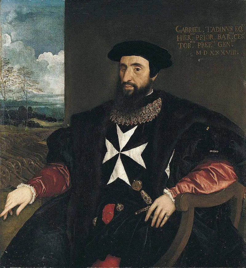 Retrato de Gabriele Tadino - Titian