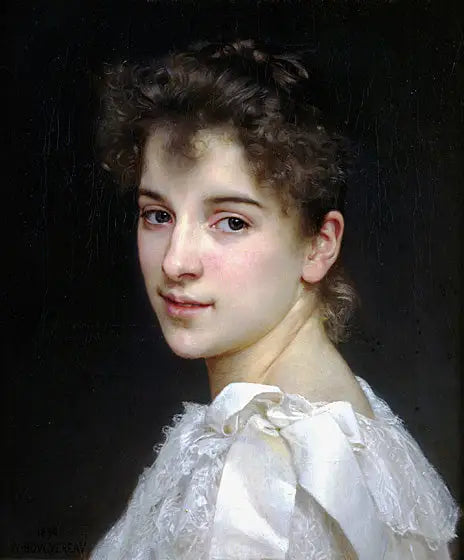Retrato de Gabrielle Cot - Bouguereau